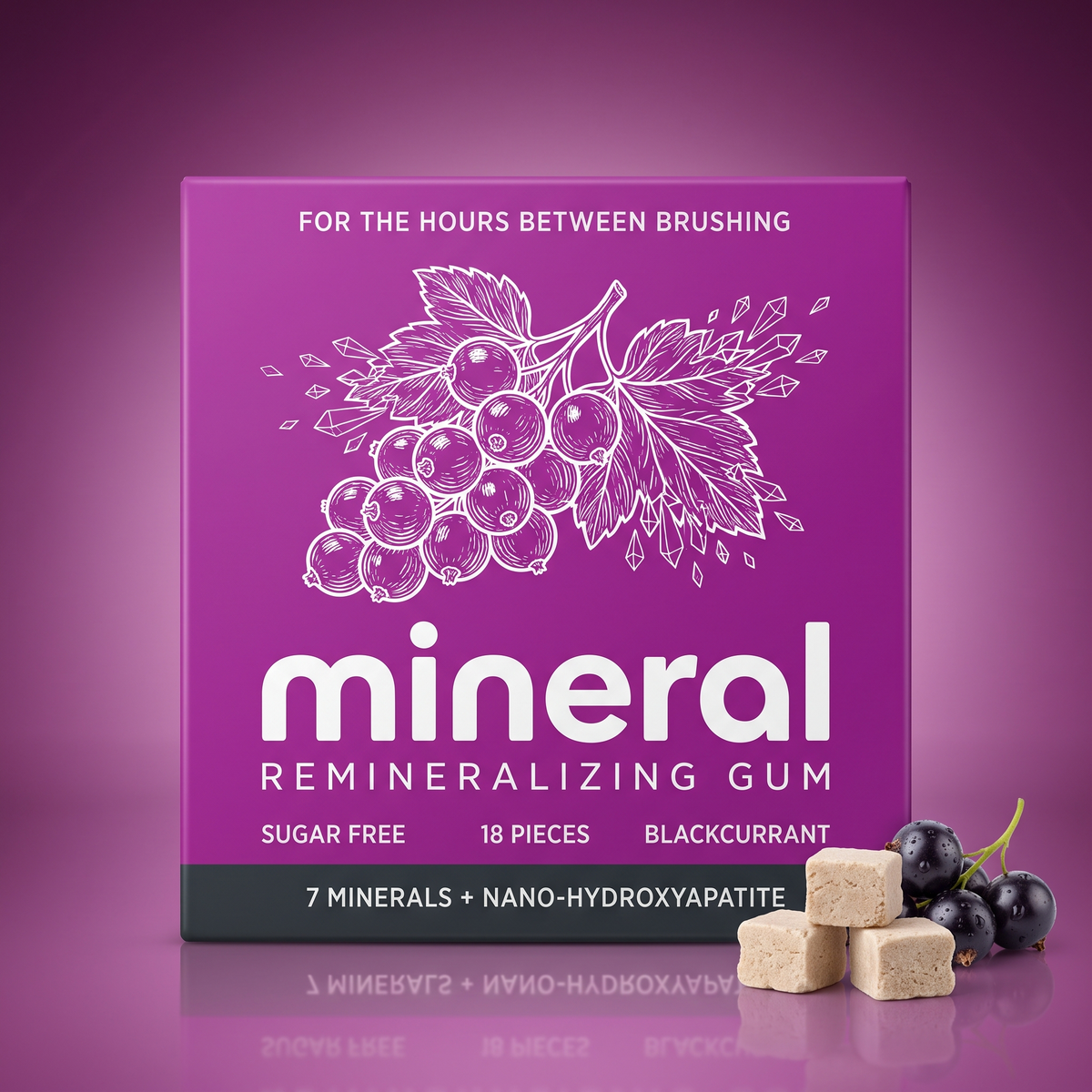 Mineral Remineralizing Gum