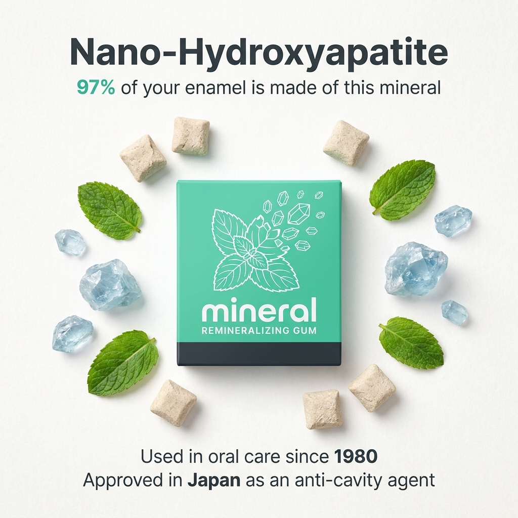 Mineral Remineralizing Gum